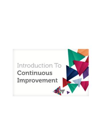 Introduction to Continuous Improvement
